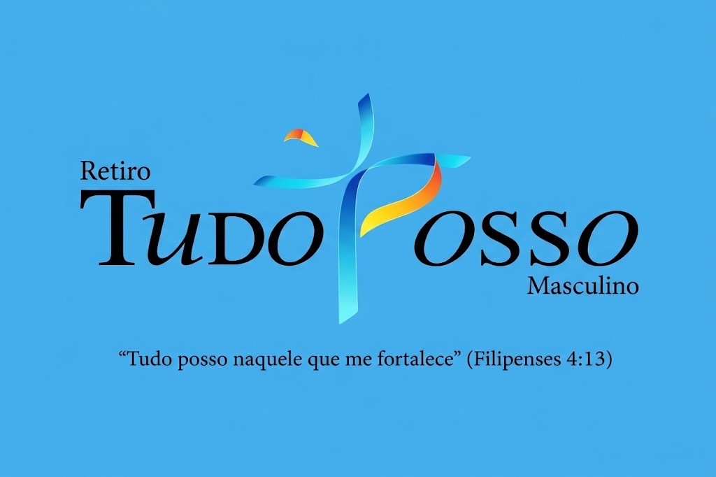 Logo do retiro Tudo Posso Masculino